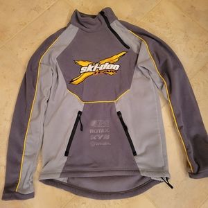 Mens size XS Ski-doo fleece pullover